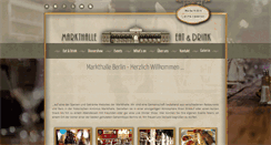 Desktop Screenshot of markthalleberlin.com