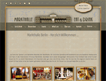 Tablet Screenshot of markthalleberlin.com